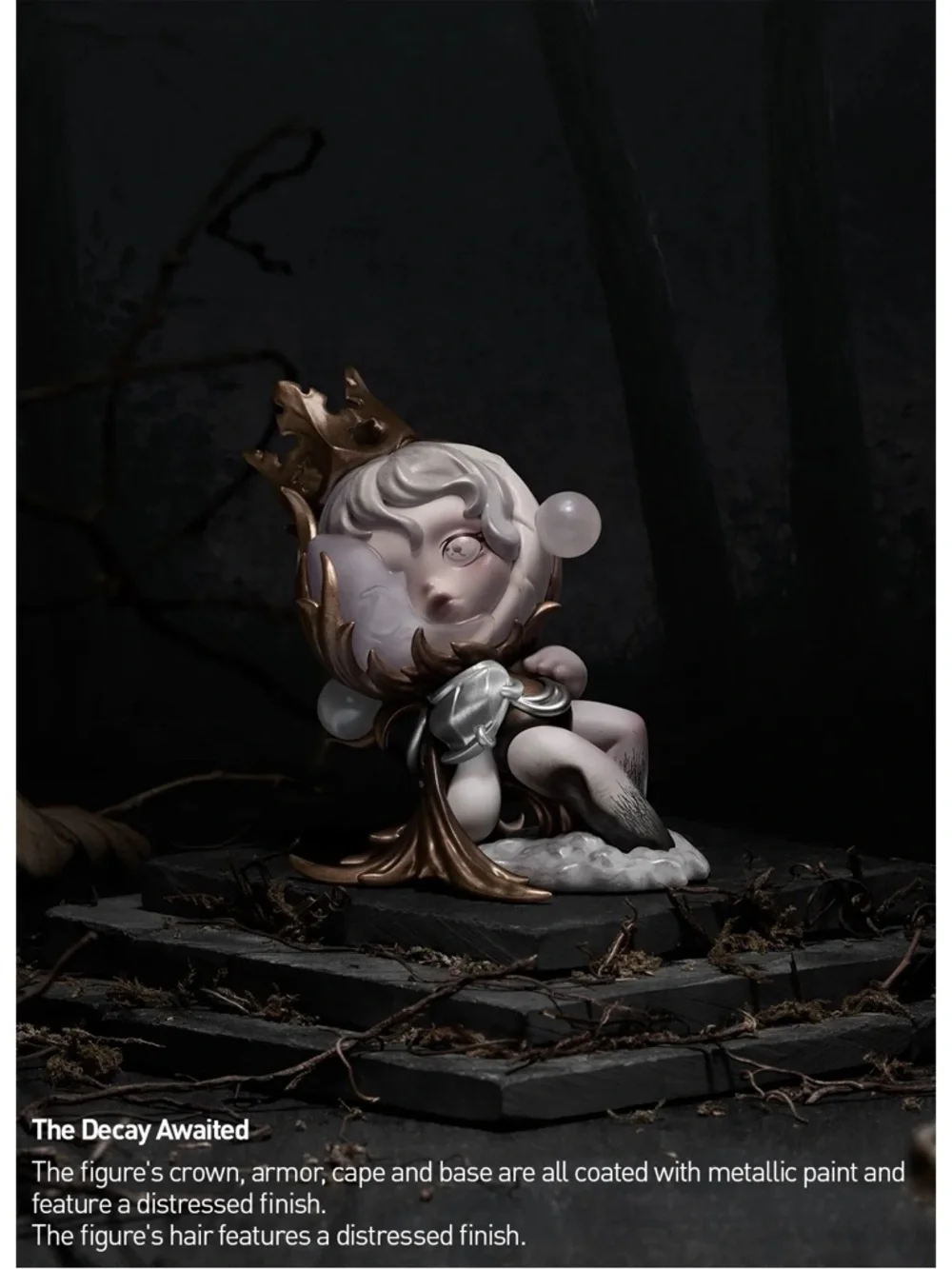 SKULLPANDA Petals in Four Acts Series Figure - The Decay Awaited - Picture 2 of 3